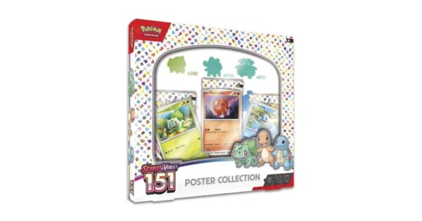Pokemon TCG ENGLISH 151 Poster Collection