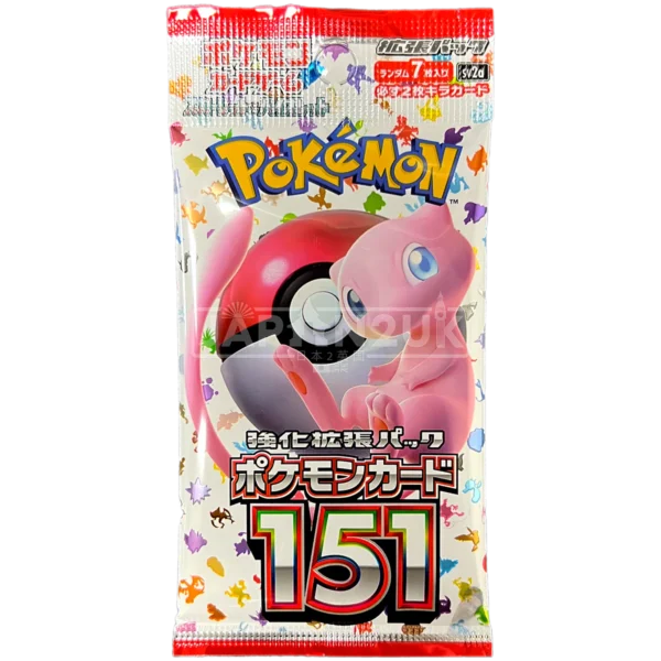 Pokémon TCG Japenese 151 Booster Pack