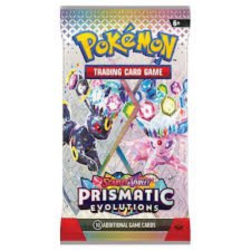 Pokemon TCG English Prismatic Evolution’s Booster Pack